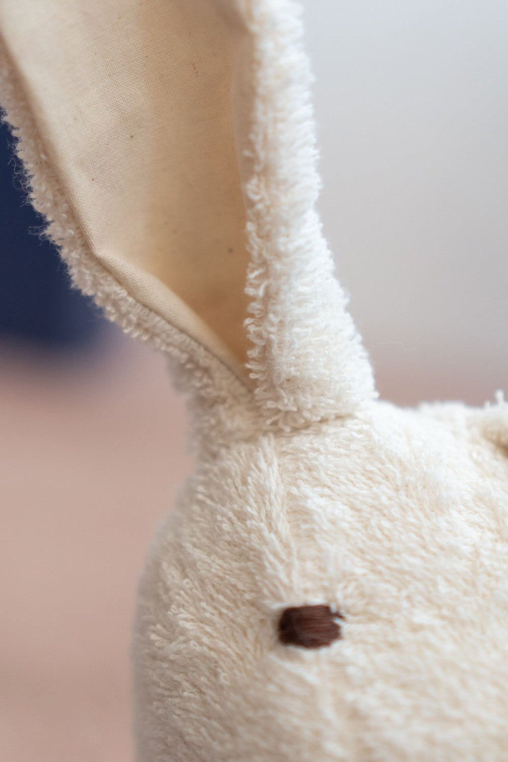 Cuddly white bunny