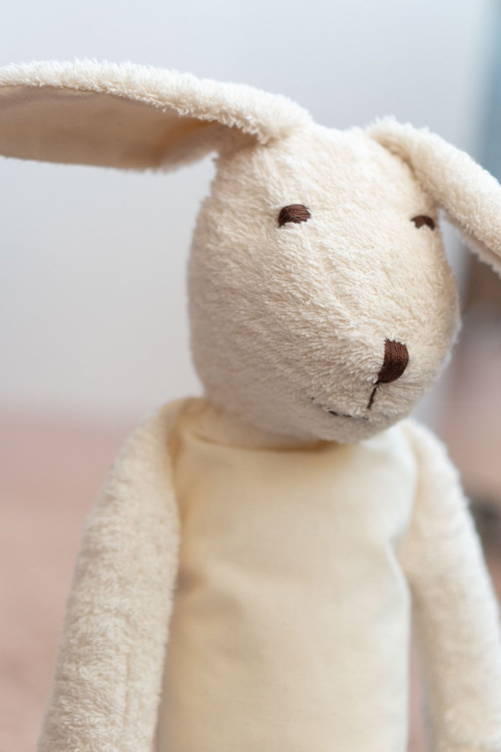 Cuddly white bunny