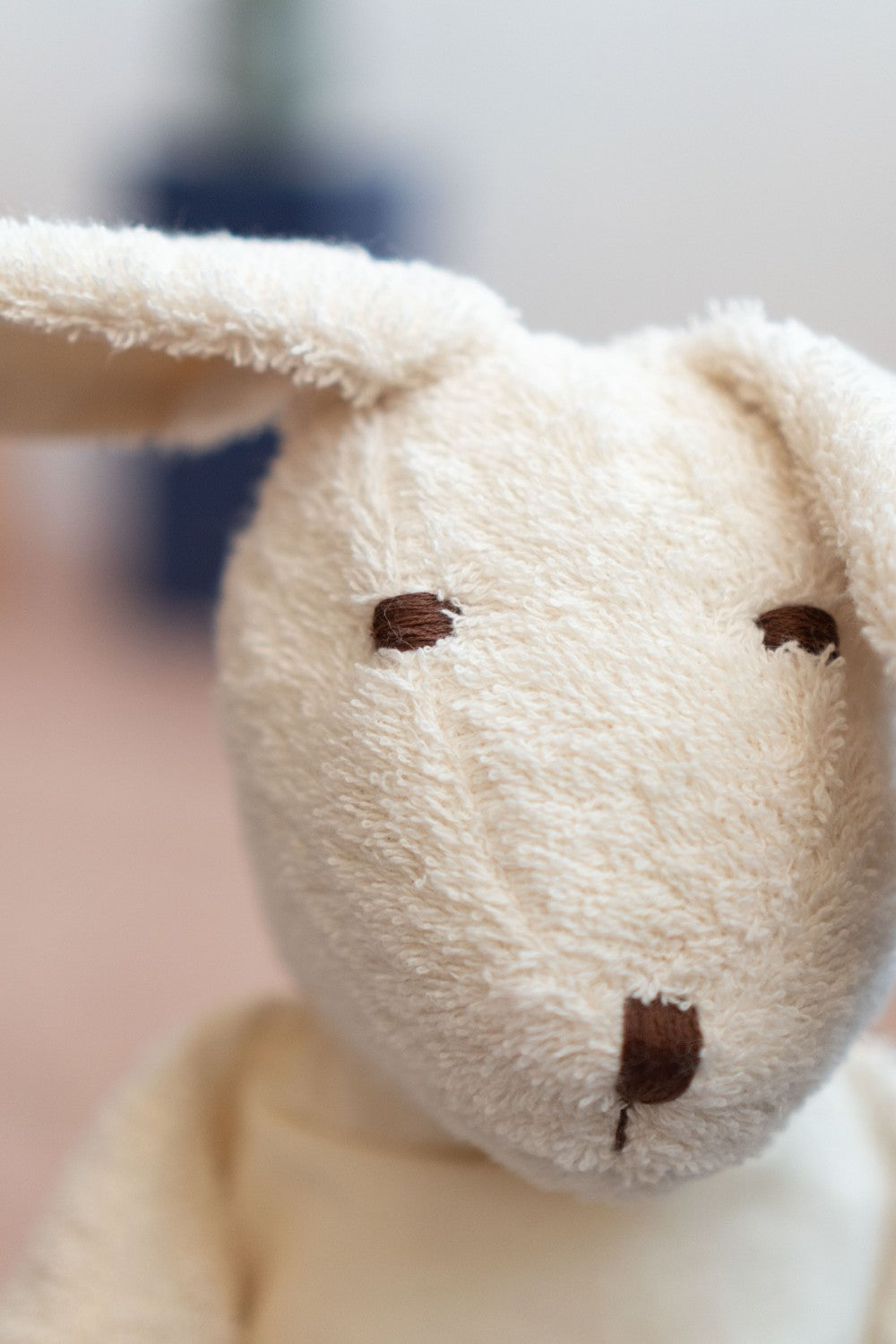 Cuddly white bunny