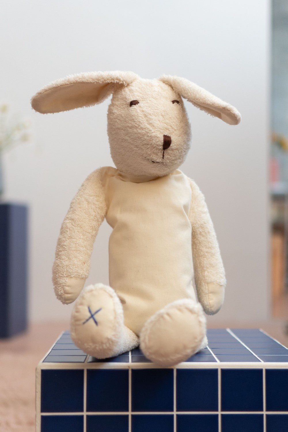 Cuddly white bunny